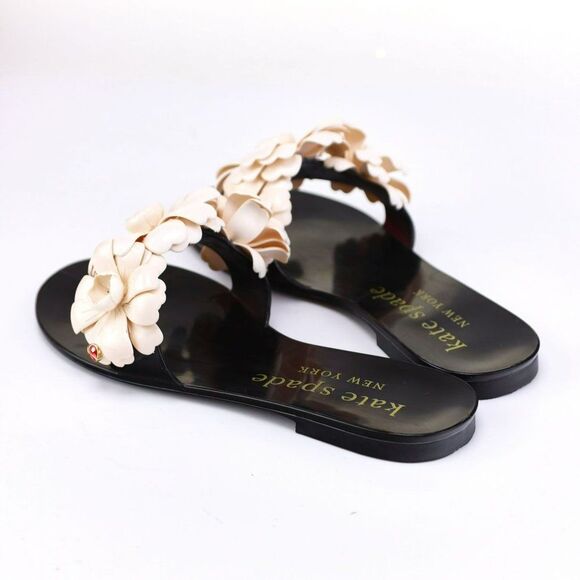 NIB Kate Spade GARDENIA Floral Sandals 7 - Picture 7 of 12